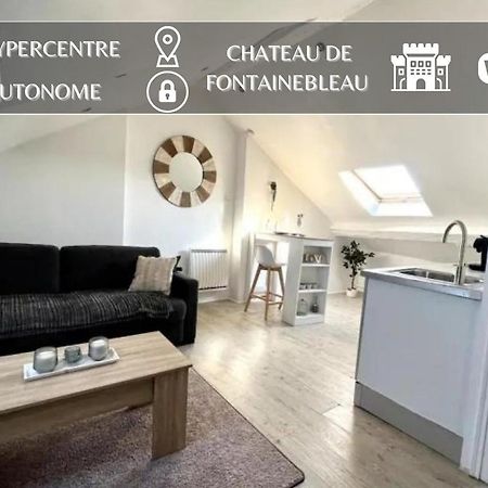 The Little French Studio - Fontainebleau Apartment Exterior foto
