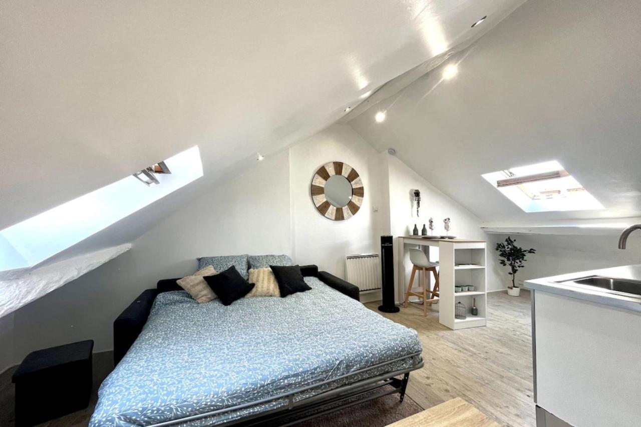 The Little French Studio - Fontainebleau Apartment Exterior foto